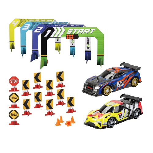 Picture of (Kids Toys)  Exost Build 2 Drive Duo Pack Race Set  SL-20706