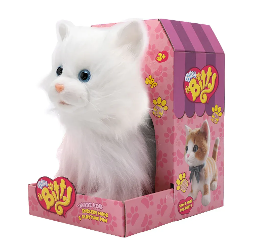 Picture of (Kids Toys)  BB-698340  Bitsy Bitty Interactive Cat (White) 