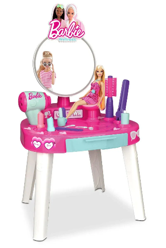 Picture of (Kids Toys)  TSH-5120  Barbie Vanity w/ Light & Sound