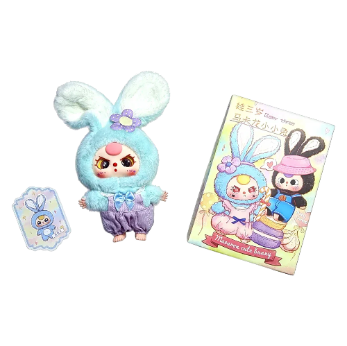 Picture of (Kids Toys)  BBY-9757  Baby Three Macaron Cute Bunny V1