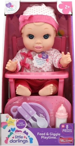 Picture of (Kids Toys)  BM3920  Baby Maziuna LD Feed & Giggle Playtime 12inch