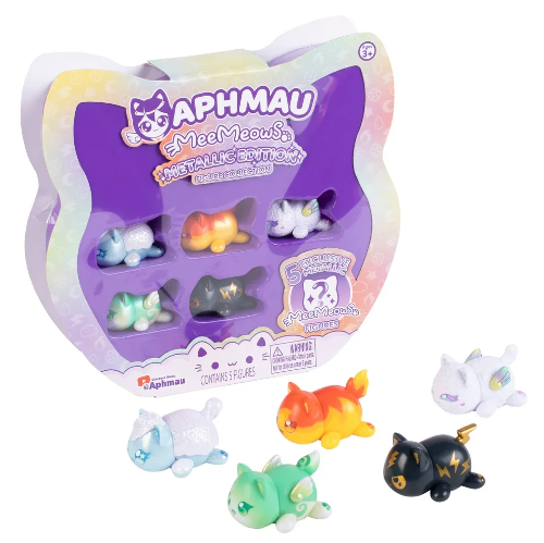 Picture of (Kids Toys)  BON-612153  Aphmau Mystery MeeMeow Figures Multi-Pack Elemental Glow Party
