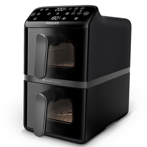 Picture of Philips 2750w 10L Dual Stack Fryer, NA460/09 - Black