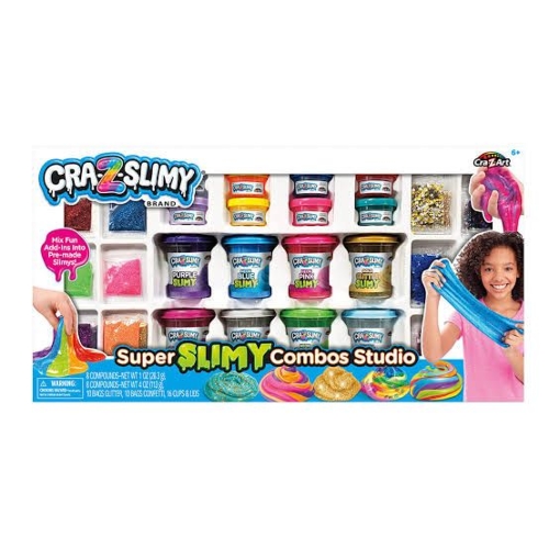 Picture of (Kids Toys)  CA-19401  CraZSlimy Super Slimy Combo