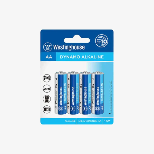 Picture of Westinghouse AA Dynamo Alkaline 1.5V Battery  4PCS