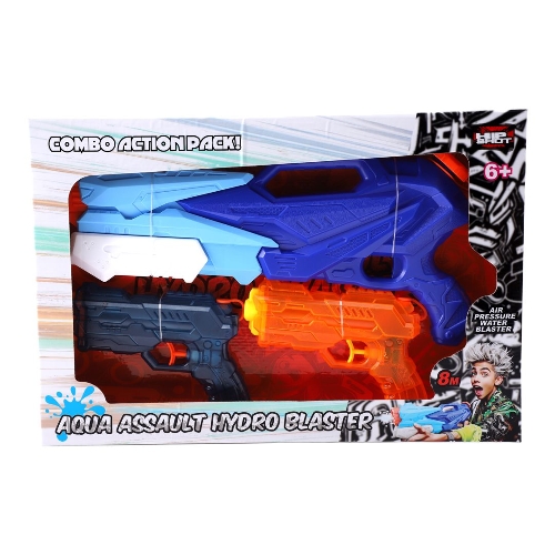 Picture of (Kids Toys)  HS-698224  Hip Shot x1 40cm + x2 17cm Water Gun