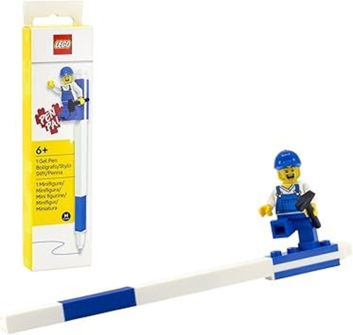 Picture of (Kids Toys)  IQ-53702  Lego IQ Pen Pel Gel Pen w/ Minifigure Blue