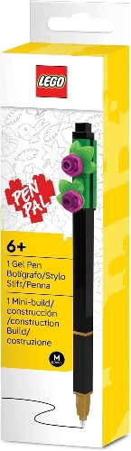 Picture of (Kids Toys)  IQ-53668  Lego IQ Gel Pen w/ Pen Topper Botanicals (Purple)