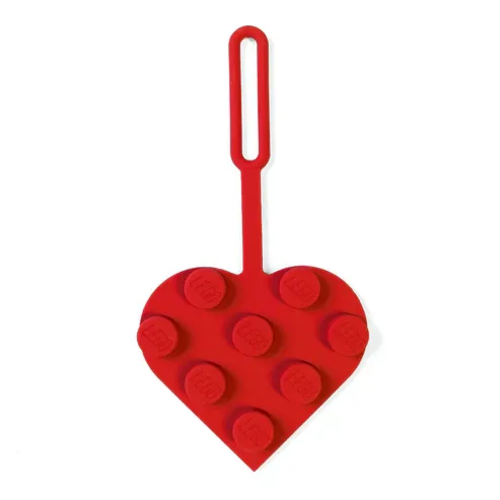 Picture of (Kids Toys)  IQ-53658  Lego IQ Bag Tag 2x2 Heart Red