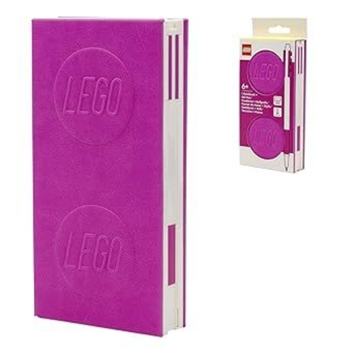 Picture of (Kids Toys)  IQ-53696  Lego IQ Locking Notebook w/ Gel Pen Red 1x2 (Violet)