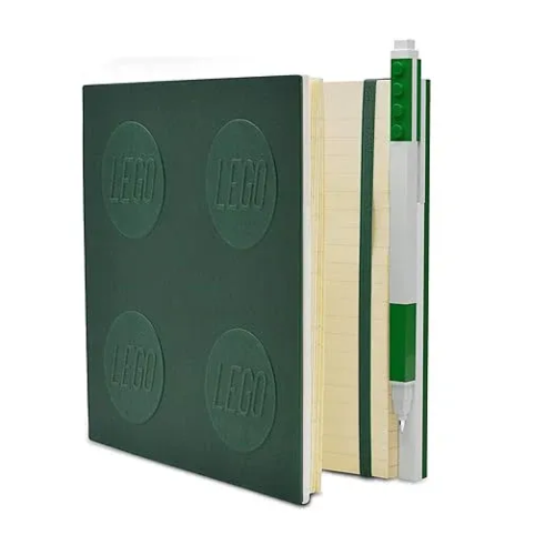Picture of (Kids Toys)  IQ-53566  Lego IQ Locking Notebook w/ Gel Pen Green