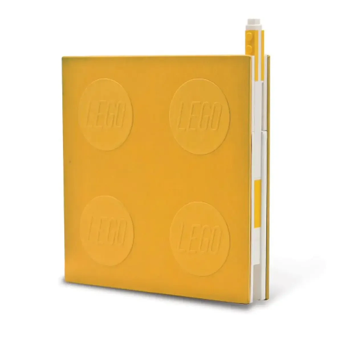 Picture of (Kids Toys)  IQ-53565  Lego IQ Locking Notebook w/ Gel Pen Yellow