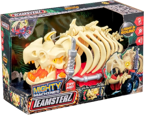 Picture of (Kids Toys)  HTI-1420003  Teamsterz Mighty Machines Rib Cage Ripper Triceratops (L&S)