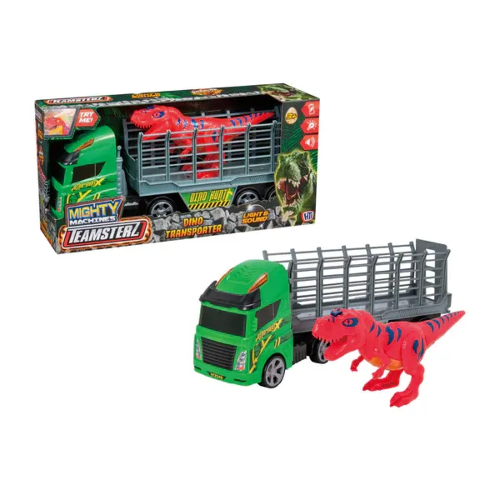 Picture of (Kids Toys)  HTI-1417475  Teamsterz Mighty Machines Dino Transporter (Small) (L&S)
