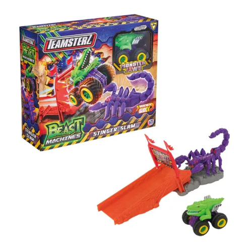 Picture of (Kids Toys)  HTI-1417566  Teamsterz Beast Machine Stinger Slam (w/ 1 M/Jaws)