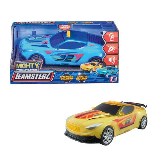 Picture of (Kids Toys)  HTI-1417154  Teamsterz Mighty Machines Colour Change Car (Medium) (L&S)