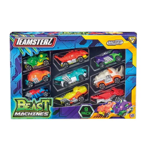 Picture of (Kids Toys)  HTI-1400022  Teamsterz Beast Machines Die-Cast 9pk