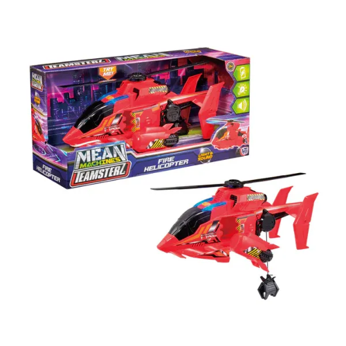 Picture of (Kids Toys)  HTI-1417631  Teamsterz Mean Machines Fire Helicopter (L&S)