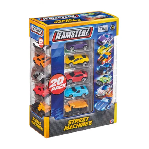 Picture of (Kids Toys)  HTI-1400010  Teamsterz Street Machines Die-Cast 20pk