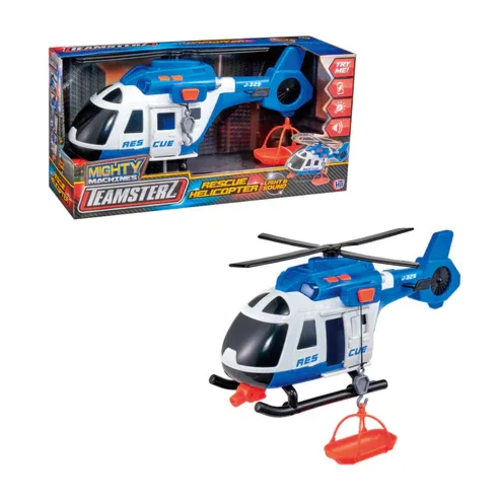 Picture of (Kids Toys)  HTI-1416844  Teamsterz Mighty Machines Rescue Helicopter (Large) (L&S)