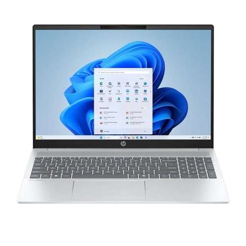 Picture of HP Laptop, AMD Ryzen 7, 16 GB RAM, 512 SSD, Integrated AMD Radeon Graphics, 15.6 Inch, Windows 11 Home, 15-FC0065NE - Silver