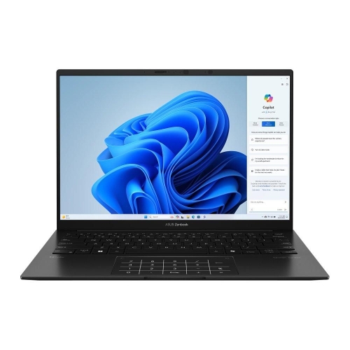 Picture of Asus Zenbook 14 , AMD Ryzen AI 7 445, 32 GB, 1 TB SSD, Integrated AMD Radeon Graphics, 14 Inch OLED Display, Windows 11 Home, UM3406GA-QD031W - Black .