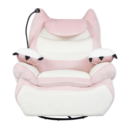 Picture of EQ Anti Stain & Rip Gaming Sofa, LC-24026-5 - Pink & White