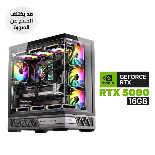 Picture of Gaming PC - Ultra 7-265K Processor, Gigabyte Z890 Gaming X Wifi Motherboard, 32GB D5 RAM (6000) 1TB NVMe SSD (6000), RTX 5080 16GB VGA, 1000 WATT GOLD PSU, L360 Liquid Cooler, Twisted Minds Dominator Mid Tower Case with 7 Fns, Windows 11 Pro (License)