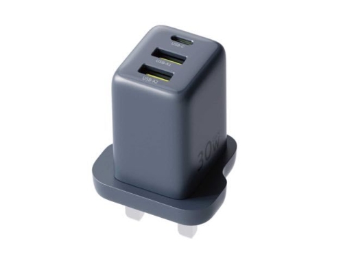 Picture of Baseus EnerFill FN11 Fast Charger 2U+C 30W - Cosmic Black  E0121M03