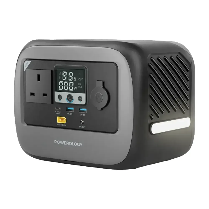 Picture of Powerology Pater I Portable Power Station 300w - Gray (Solar panels not included)