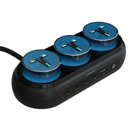 Picture of Powerology Holix Gan Multi-Port Power Station - Grey