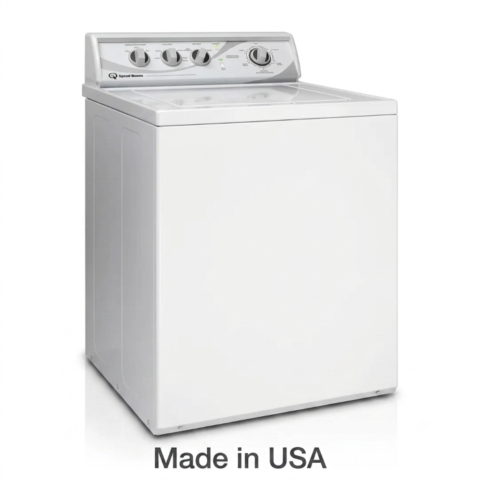 Picture of Speed Queen Top Load Washing Machine 7kg, White - LWNE52SP
