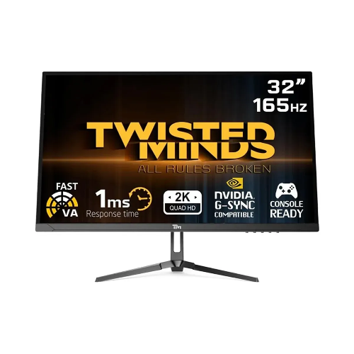 Picture of Twisted Minds 32" VA Panel 2K 165Hz QHD 1ms HDMI 2.1 HDR Gaming Monitor
