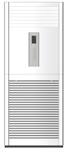 Picture of Chigo Floor Standing AC Hot & Cold Inverter T1 58,004 BTU / T4 48,000 BTU - CHCFA-60CHN4