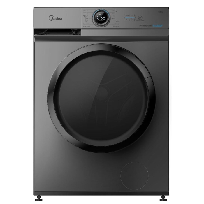 Picture of Midea Front Load Washer 8kg, Titanium - MF110W80B/T-GCC