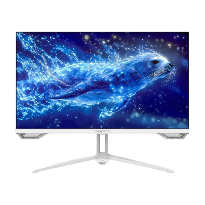 Picture of Sades SL-Sealion 24" Plus FHD Flat IPS 165Hz 1ms Gaming Monitor With Adaptive Sync, HDR Support, Anti-Blue Light Eye Care -White