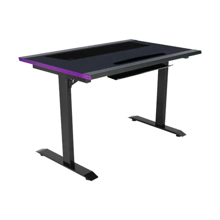 Picture of Cooler Master GD120 ARGB PC Gaming Desk with Smart Ambiance Lighting, Cable Management, Water-Repellent Mousepad