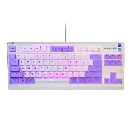 Picture of Steelseries Apex 3 Tkl Wired Membrane Whisper Quiet Switch Keyboard (Amethyst)