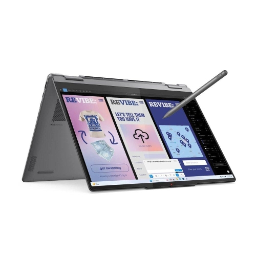 Picture of Lenovo Yoga 7 2-in-1 Laptop, Intel Core Ultra 7, 16GB RAM, 512GB SSD, Integrated Intel Arc Graphics, 14 Inch, Windows 11 Home, 83JQ00B0AX - Grey