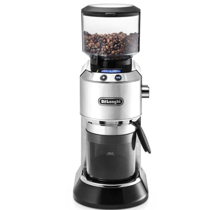 Picture of Delonghi Coffee Grinder With LCD Display- Silver - KG521.M
