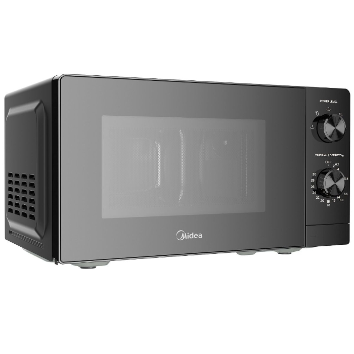 Picture of Midea Microwave Oven 20 Liters 700 Watts, Black - MM7P012MZ-BK