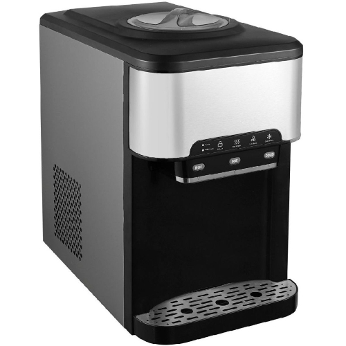 Picture of Orca Ice Maker with Dispenser 20kg, Black - OR-IM-HZB-20YLR