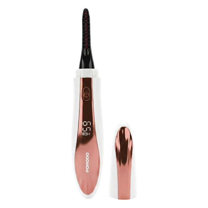 Picture of Porodo Lifestyle Orchid LED Heated Eyelash Curler - Rose Gold