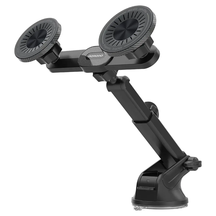 Picture of Porodo Dax-l Dual Magsafe Car Phone Mount Adjustable Telescopic Arm