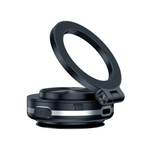 Picture of Porodo HS05 Vacuseal Magsafe Magnetic Mount 360°- Black 