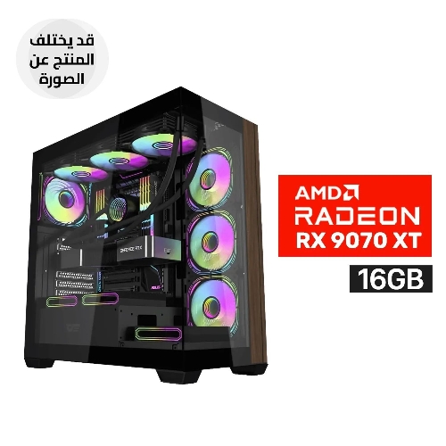 Picture of Gaming PC - ULTRA 5 250K Processor, Gigabyte Intel Z890 UD DDR5 Gaming Motherboard, 16GB RAM DDR5, 1TB SSD NVMe, ASUS PRIME 9070 XT 16GB VGA, 850 WATT GOLD PSU, L360 Liquid Cooler, Aigo DarkFlash ATX MID Tower Case 7x ARGB Fans, Windows 11 Pro (License)