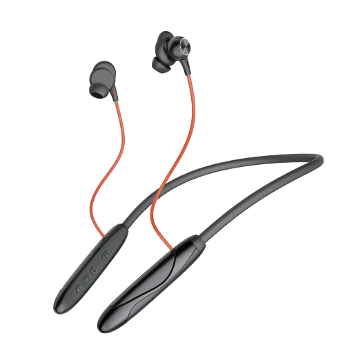 Picture of Porodo Soundtec Echo Flex Magnetic Buds Hall-Switch Technology-Black