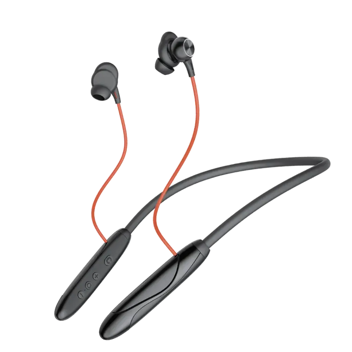 Picture of Porodo Soundtec Echo Flex Magnetic Buds Hall-Switch Technology-Black