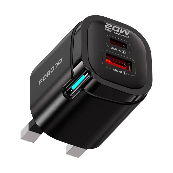 صورة بورودو تيكتو محول حائط USB مزدوج