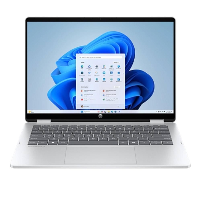 Picture of HP Omni Book 5 Flip 2-in-1 Laptop, Intel Core i7-1355U, 16GB RAM, 512GB, Intel Iris Xe, 14-Inch, Windows 11 Home, 14-FP0006NE - Silver